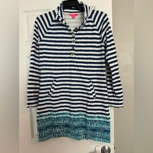 NWOT Lilly Pulitzer UPF 50+ Captain Popover dress M
